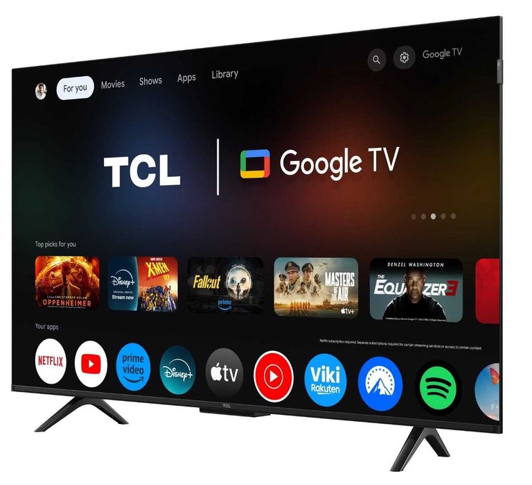 Telewizor TCL 43L5A QLED Full HD  Smart TV: Google TV