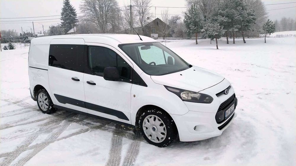 Ford Transit Connect 1.6 HDI LONG 5-osob plus ruchoma kratka salon PL