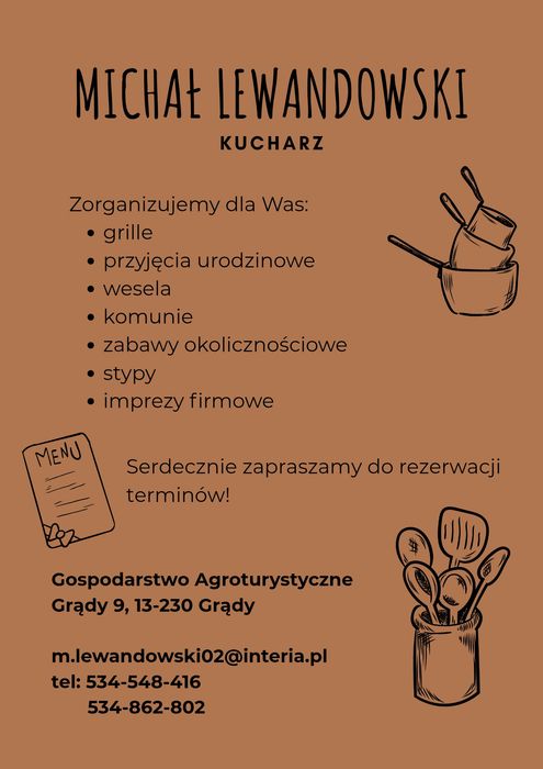 Usługi gastronomiczne