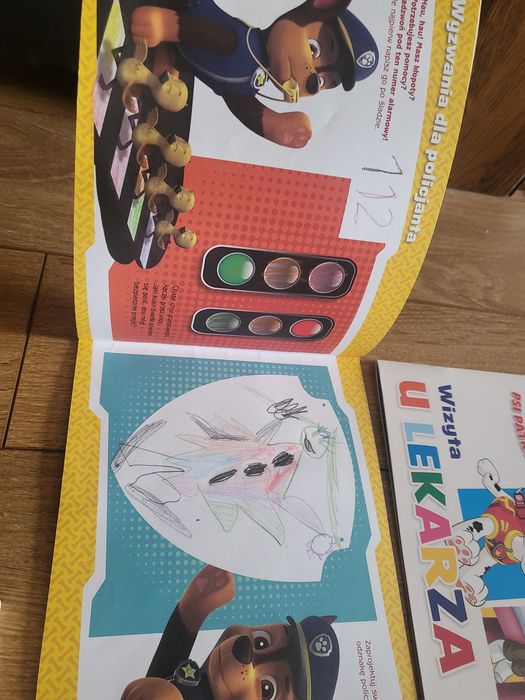 Książki paka 13 szt Psi Patrol Hello Kitty Kotki