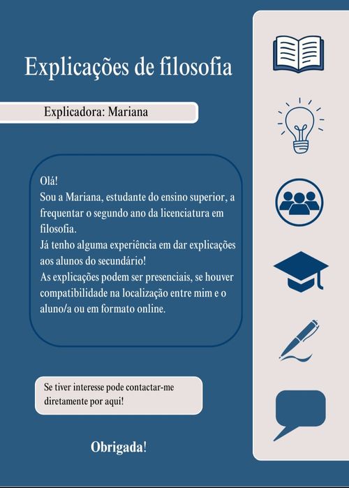 Explicações de filosofia 10°ano e 11°ano