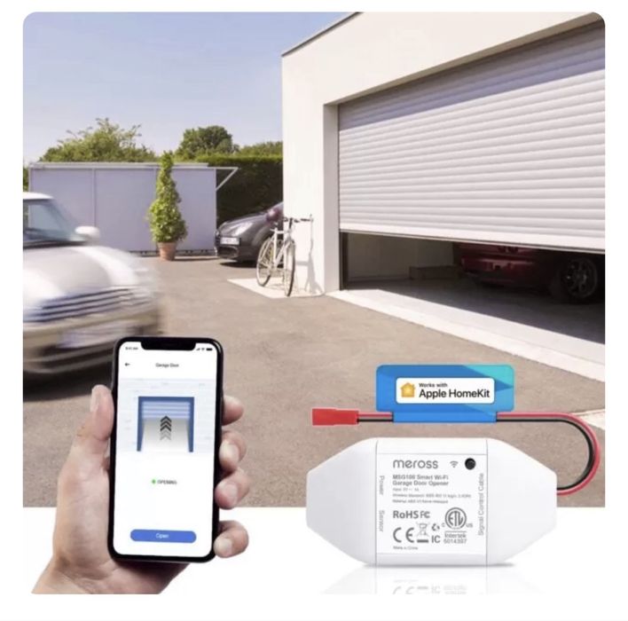 Sterownik Bramy Garażowej Meross MSG100 WiFi - Sterowanie głosem !!