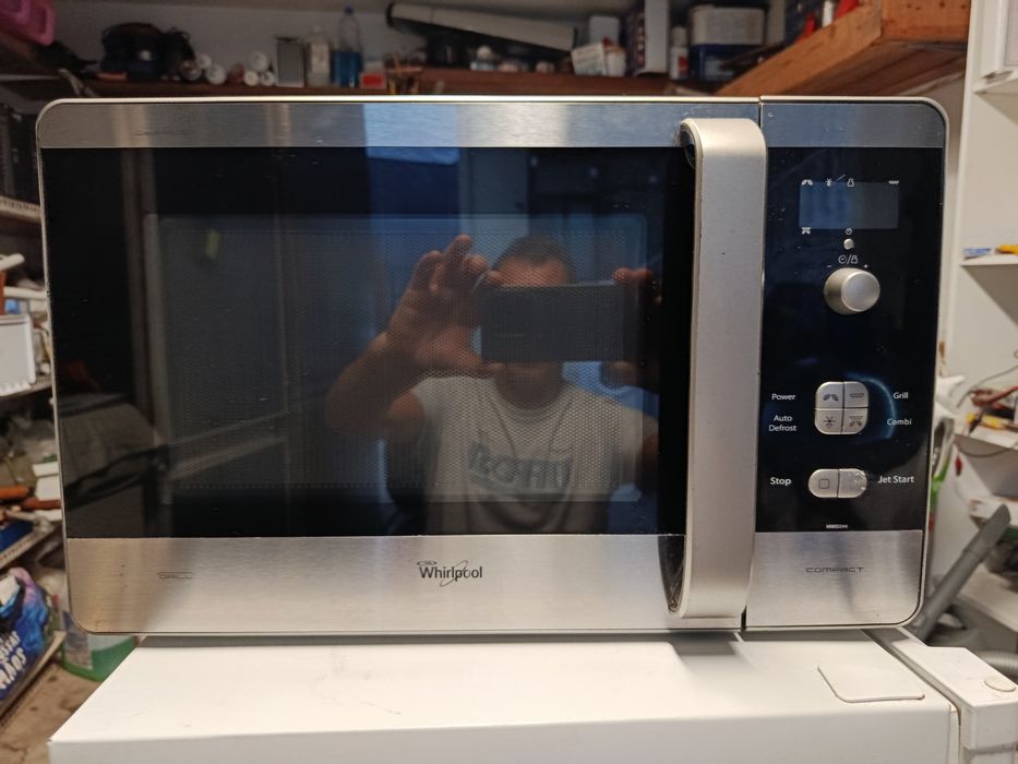 Vendo microondas com grill Whirlpool