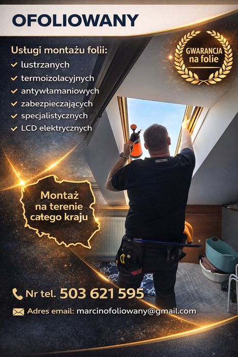 Folia lustrzana/termoizolacyjna