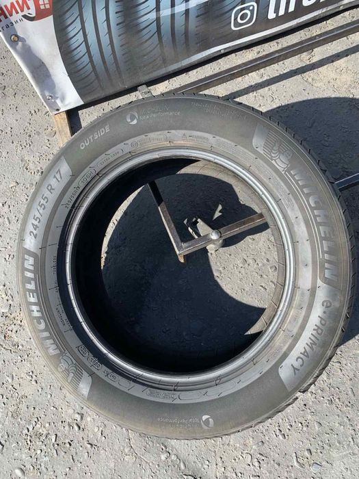 Шини 245/55 R17 Michelin пара літо 2024 рік 6 мм