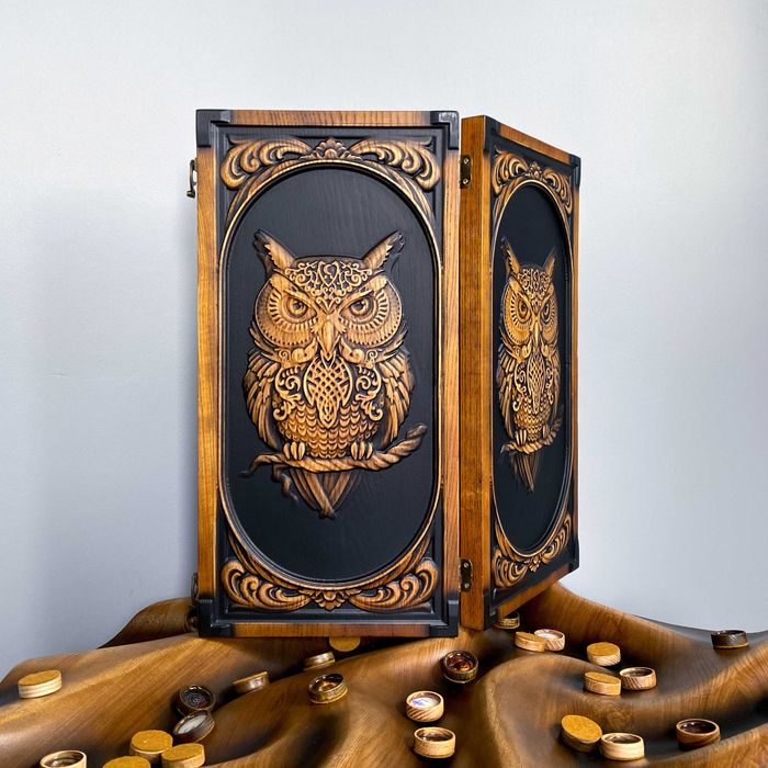 [ПОДАРОК МУЖЧИНЕ]  Деревянные Нарды ручной работы Элитного Качества