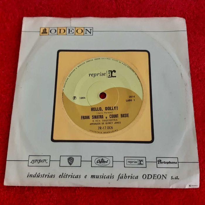 Disco Vinil Single Frank Sinatra e Count Basie - Hello, Dolly! / More