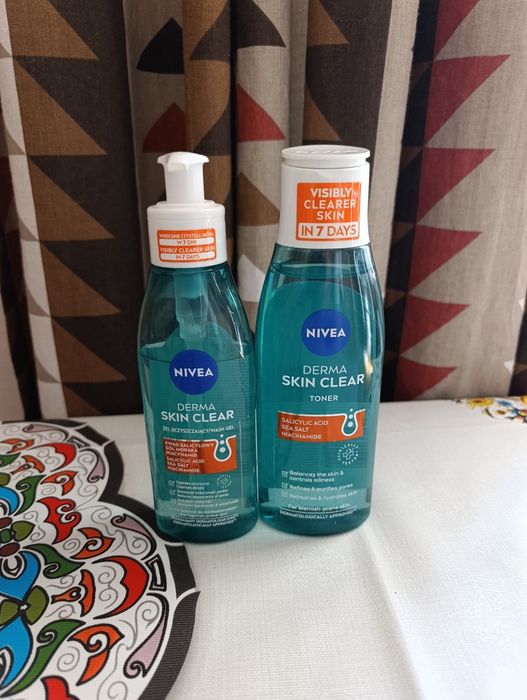 Nivea  Нивеа гель для умывания и тонер