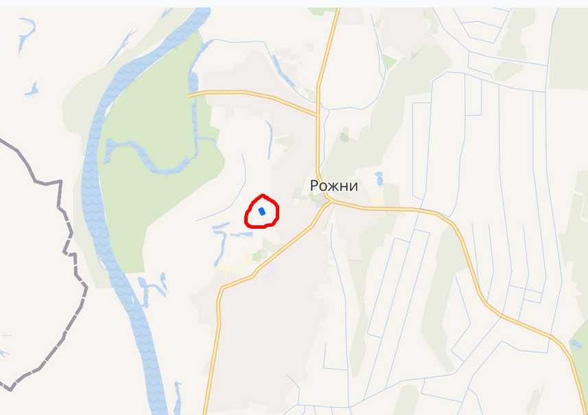 19,3 сотки під забудову річка Десна | с. Рожни | Без комісії | Тиха локація DI