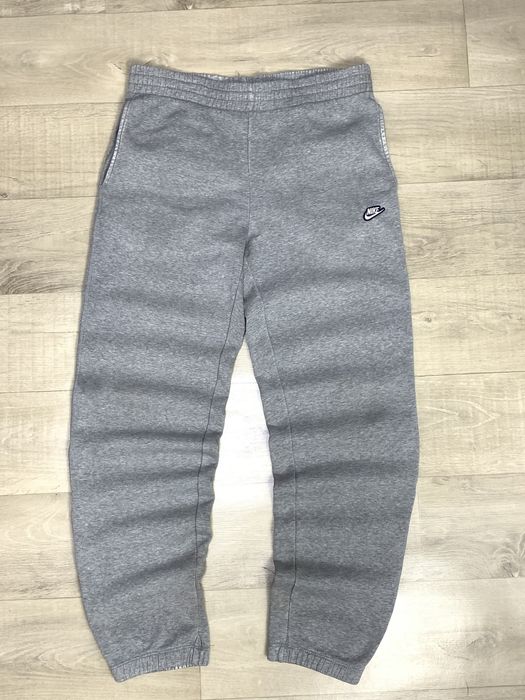 Чоловічі вінтажні широкі сірі  штани nike vintage baggy fit