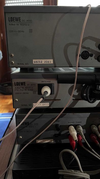Aparelhagem Loewe dos anos 80 em muito bom estado