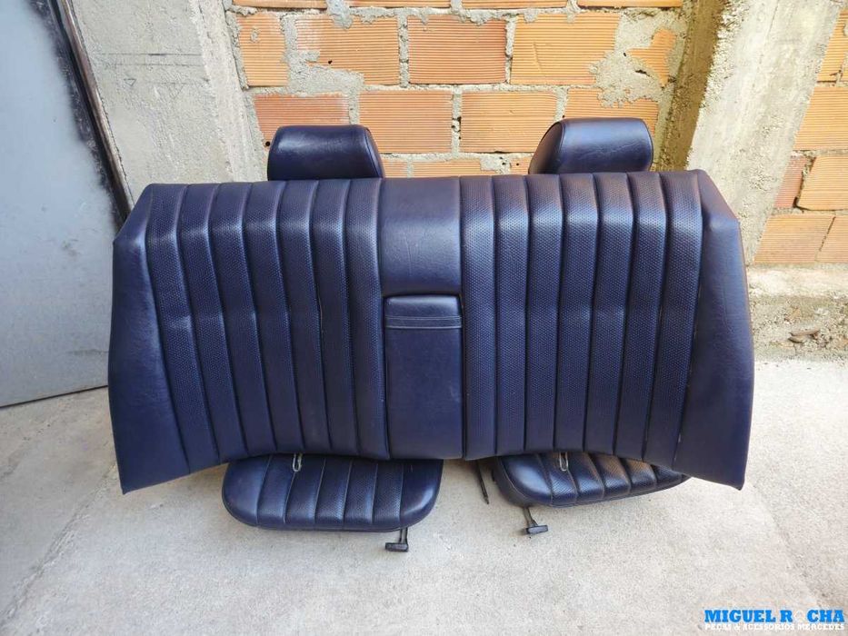 Conjunto de bancos mbtex azul Mercedes 190 W201