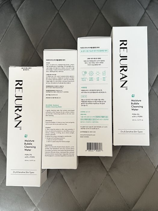 Rejuran Moisture Bubble Cleansing Water Зволожуюча Пінка для вмивання