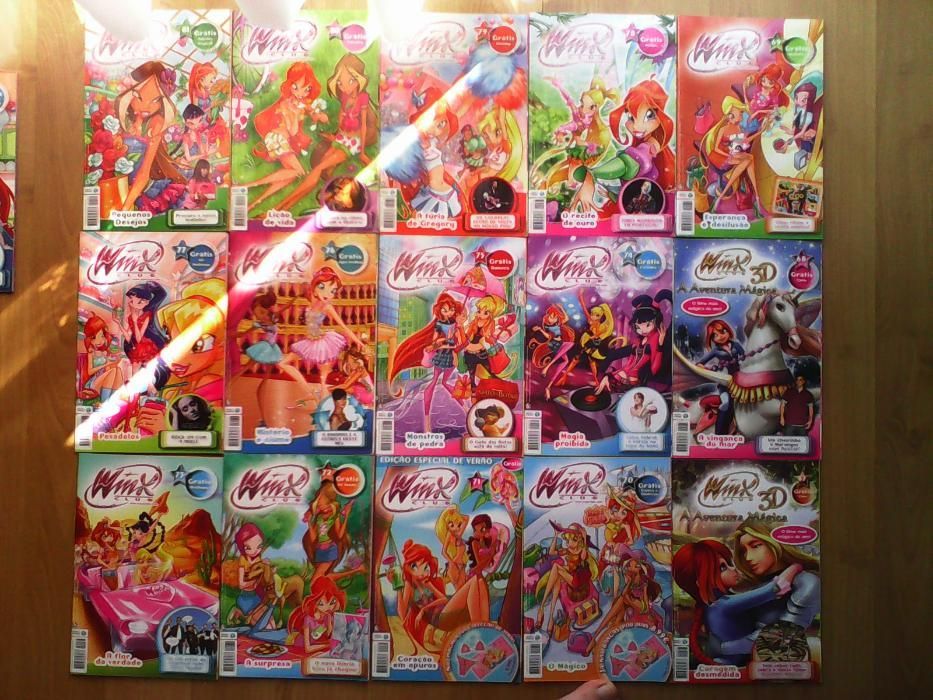 Winx Club Collection from Issue No. 67 to No. 81 – 15 Issues (Local Pickup Only)