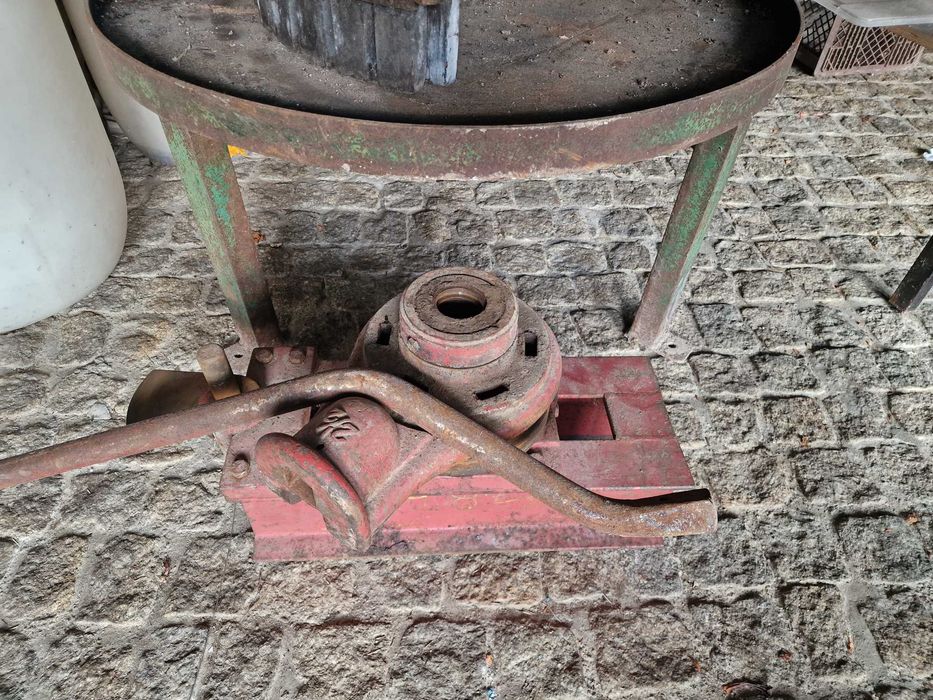 Prensa e Relador de uvas com motor