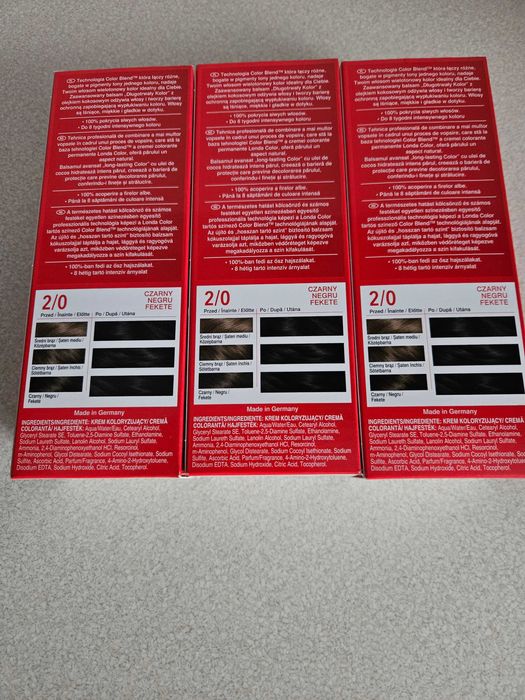 Farba do włosów czarna londa