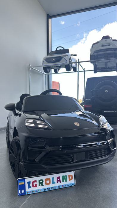 Дитячий електромобіль Porsche Macan — стильна та функціональна модель 12V для дітей від 1 до 8 років.Дитяче авто