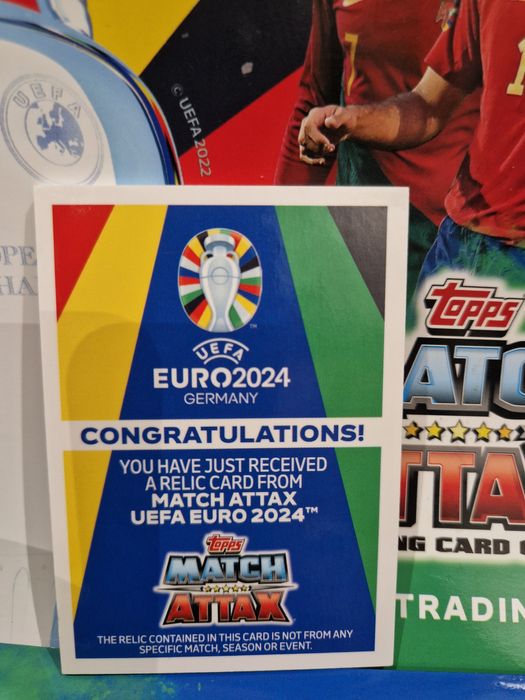 Relic lukaku match attax euro 2024
