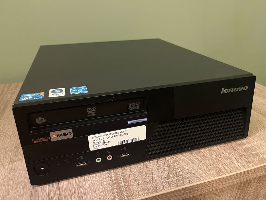 Komputer 4GB/465GB Intel Core 2 Duo E8400 3.00GHz