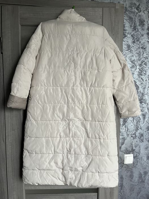 Зимовий пуховик двосторонній, розмір 46-48