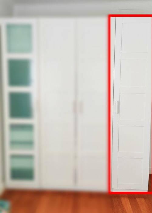 Roupeiro IKEA PAX com porta, 50x60x236cm, em bom estado