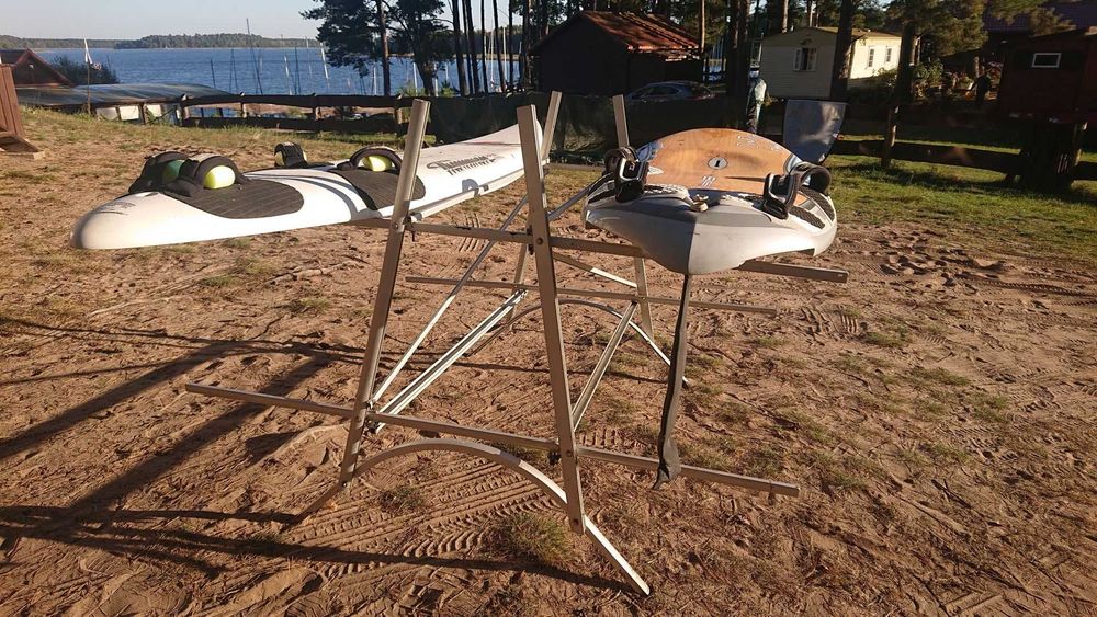 Stojak na deski sup, windsurfing, kajaki