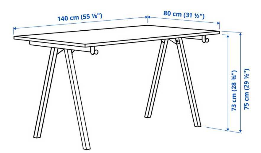 Secretario Trotten Ikea 160x80