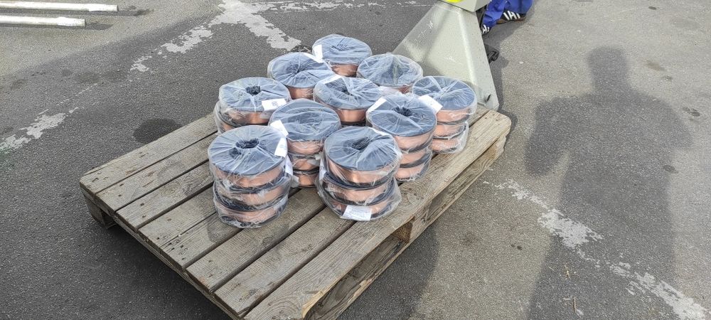 Сварочная проволока катушки по 5,3кг омедненная0,8-1,0-1,2 мм есть НДС