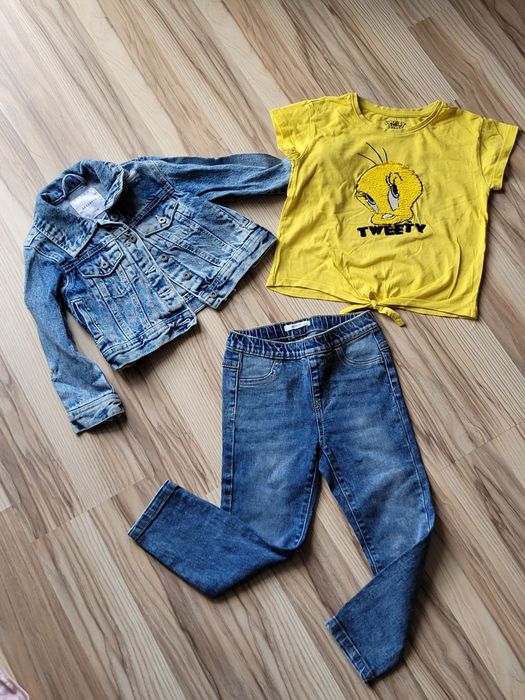 Paczka ubranek dla dziewczynki 104