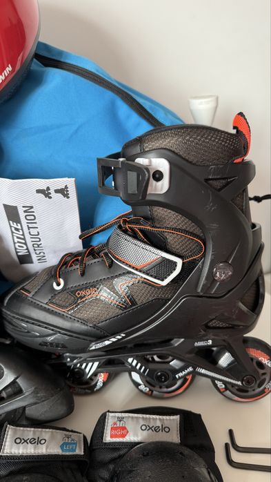 Patins em Linha (T 35-38) com Acessórios