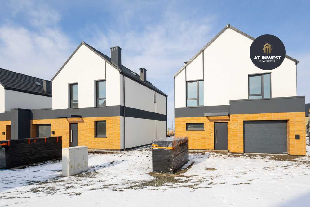 Kobierzyce | 133 m² | 5 pokoi | Dom Garaż ROLETY GRATIS Pompa ciepła