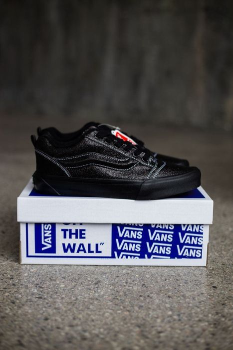 LUX! Vans Knu Skool VR3 LX 40 41 42 43 44 45 ванс кну скул чорні