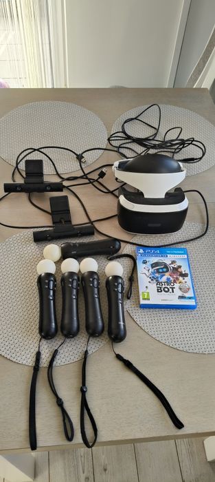 Okulary VR plus Controller 4 szt i 2 kamery