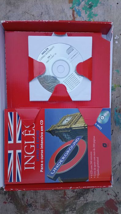 Curso Intensivo em CD Inglês (Como Novo)