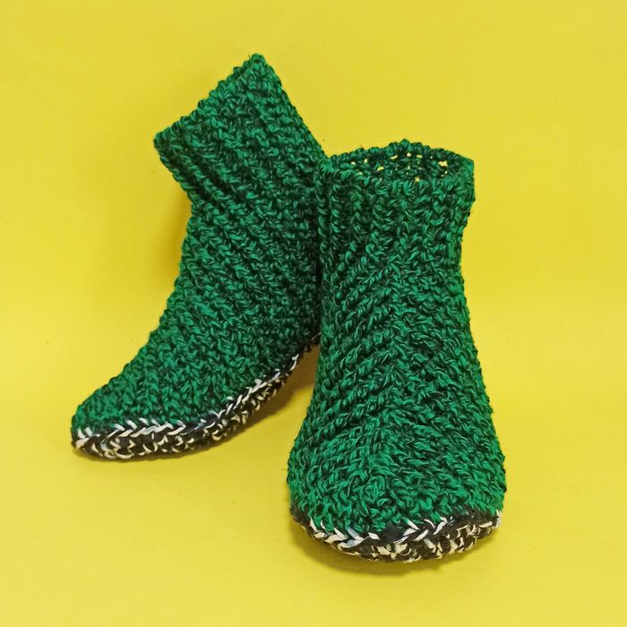 Домашние носочки чуни для мужчин, вместо тапочек - большой размер