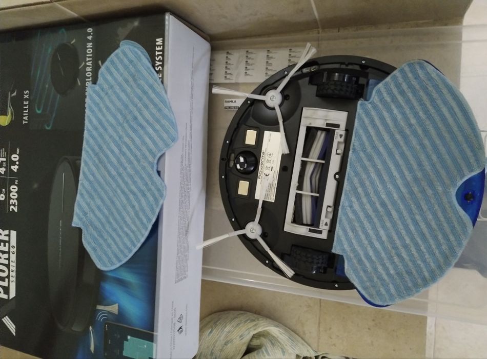 Aspirador Robô ROWENTA X-Plorer Serie 60 Animal Kit peças