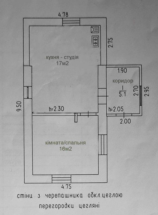 Газифікований невеликий Будинок, з гостьовим будиночком зі зручностями