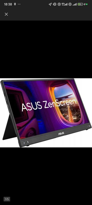 Nowy, Monitor ASUS ZenScreen MB16AHV 15.6'' 1920x1080