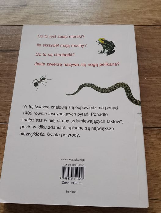 Książka Zagadki przyrodnicze