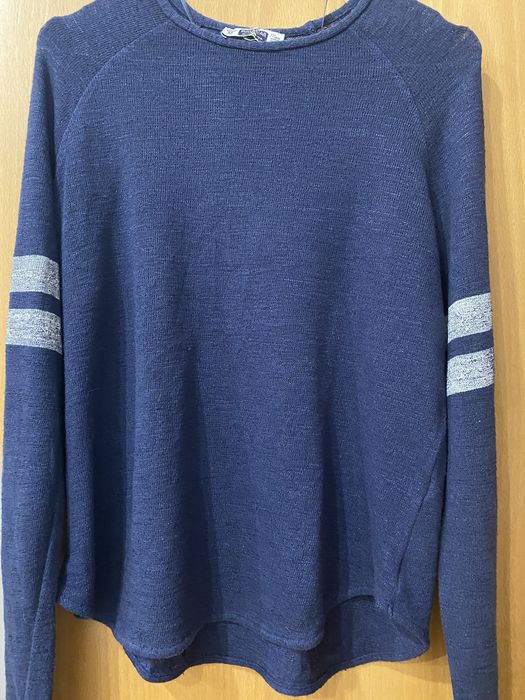 Camisola de Malha azul da Pull and Bear. Tamanho M.