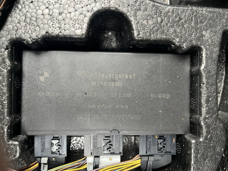 Modul sterownik pdc czujnikow parkowania bmw e60 e61