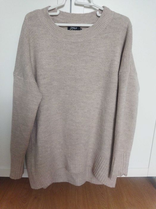 Sweter ONLY r. M/38 k. beżowy.