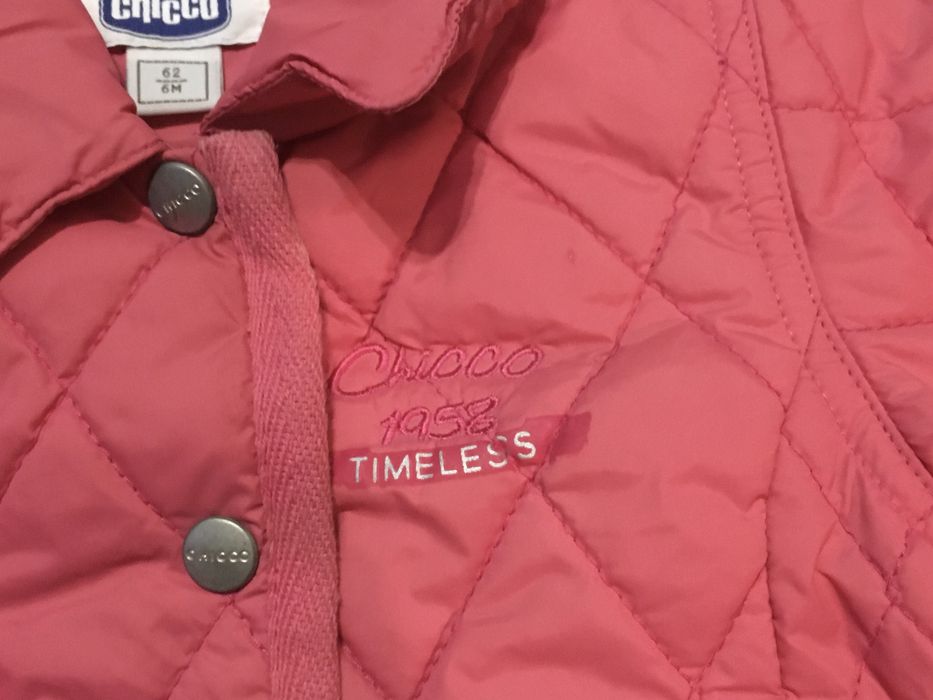 Chicco - parka cor-de-rosa