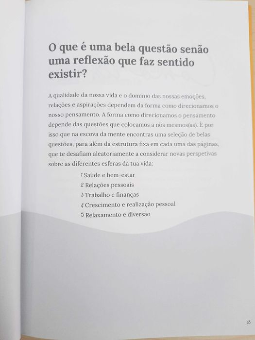 Livro de AUTO-AJUDA - "escova da mente"