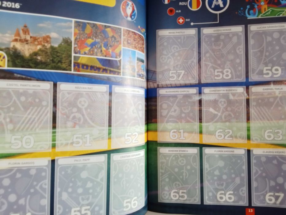 Caderneta Euro 2016 France