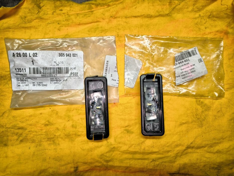 Luz de matrícula LED SEAT LEON 5F