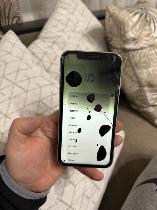iPhone 11 64g White Айклауд 90% бат