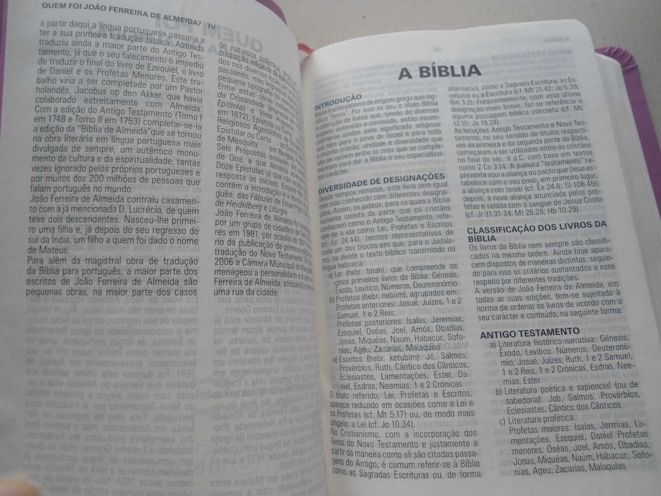 Bíblia Sagrada com concordância