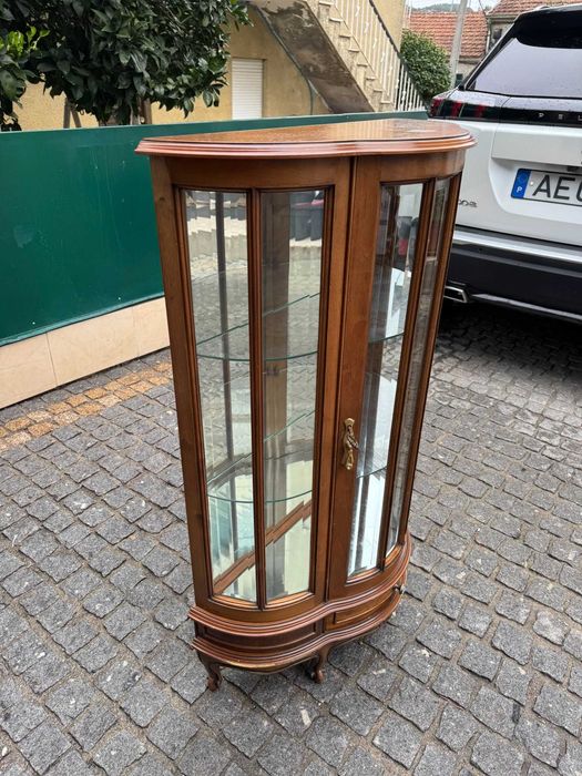 Vitrina vintage madeira
