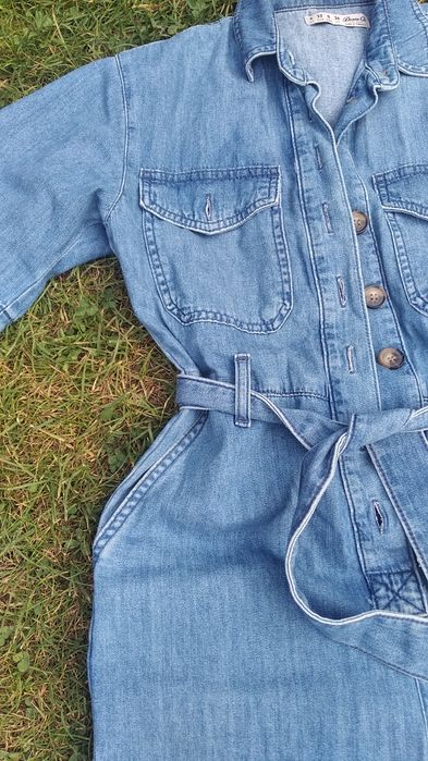 Jeansowy kombinezon Denim Co. 32